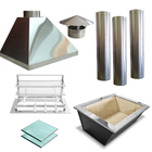 Kit Churrasqueira Completa I304 3 Dutos Suporte Fundo 0356 P