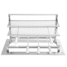 Kit Churrasqueira Completa I430 3 Dutos Suporte Fundo 0368 M