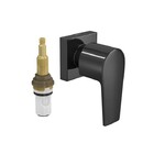 Kit Chuveiro Acqua Plus 2 Acabamentos Level Black Noir Deca