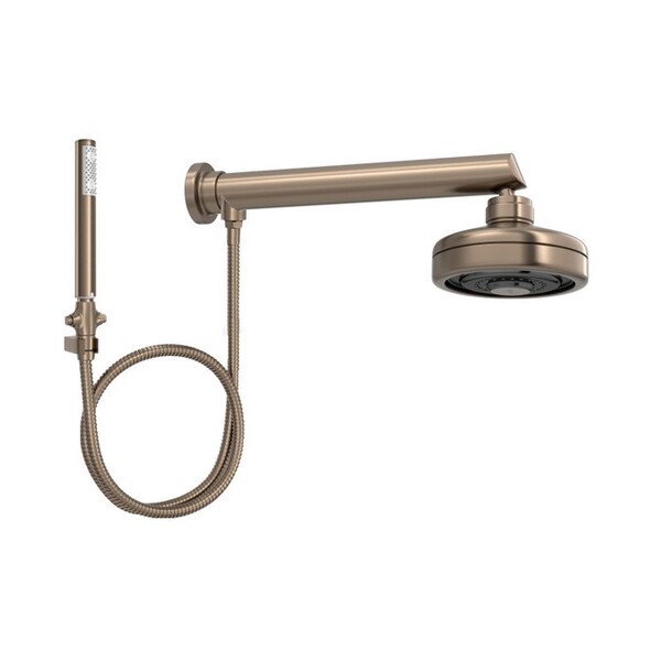 Kit Chuveiro Acqua Plus Com Desviador Luxo Corten Matte Deca