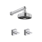 Kit Chuveiro Acqua Plus E 2 Acabamentos Polo Cromado Deca