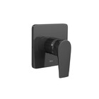 Kit Chuveiro Acqua Plus E Acabamento Level Black Noir Deca