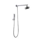 Kit Chuveiro Autolimpante Redondo De Parede Longo Mauá Com De