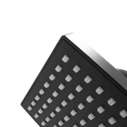 Kit Chuveiro Ducha Articulavel Preto Fosco + 2 Acabamento Reg