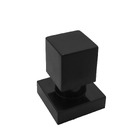 Kit Chuveiro Ducha Articulavel Preto Fosco + 2 Acabamentos Re