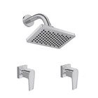 Kit Chuveiro Flex E 2 Acabamentos Level Cromado Deca