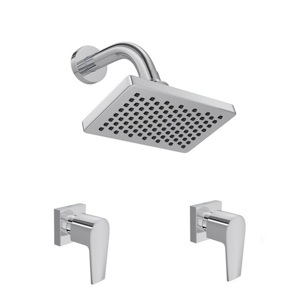 Kit Chuveiro Flex E 2 Acabamentos Level Cromado Deca