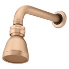 Kit Chuveiro Ouro Preto E 2 Acabamentos Túnis Champanhe Fani