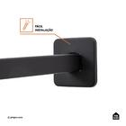 Kit Chuveiro Quadrado De Parede Tucuruí Com Desviador Mundaú