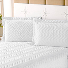 Kit Clean Casal Casa Dona 4 Peças Branco