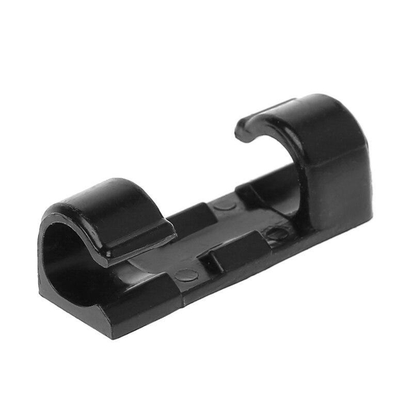Kit Clip Organizador De Cabos E Fios Adesivo 3m 200 Un Fixado