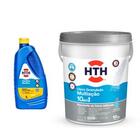 Kit Cloro Hth 10 Em 1 10kg E Maxfloc 1 Litro Clarificante