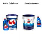 Kit Cloro Tradicional 10kg E Solução Água Verde 1 Litro Hth
