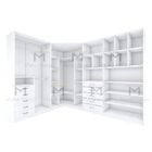 Kit Closet 2,00a Com Gaveteiro E Cabideiro M277.b