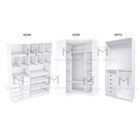 Kit Closet 2,00a Com Gaveteiro E Cabideiro M277.b