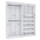 Kit Closet 2 Módulos Cabideiro E Sapateira M490.b 100% Mdf