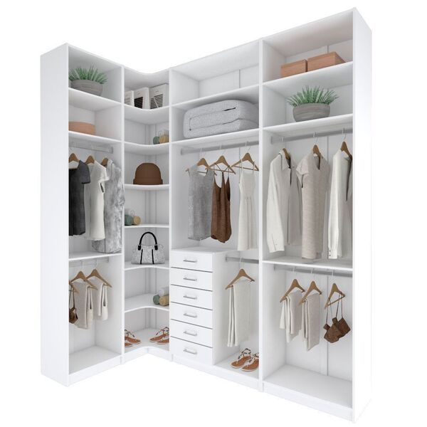 Kit Closet Armário Modular A 2,70 M411.b