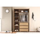 Kit Closet Diamante 08 - Politorno - Castanho