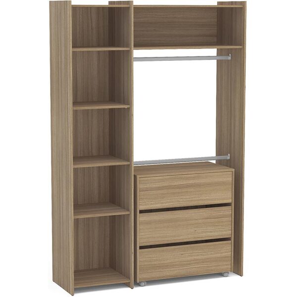 Kit Closet Diamante 08 - Politorno - Castanho