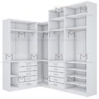 Kit Closet Modulado 2 Alturas 4 Módulos M451.b (closet, Casa)