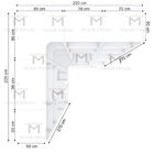 Kit Closet Modulado A270xp50cm 100% Mdf M680.b