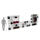 Kit Closet Modular M18+105+124 M100.2021.b (casa Comérico)