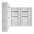 Kit Closet Modular M96x2+m133 (casa Ou Comércio) M136.2021.b