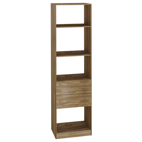 Kit Closet Nogal 2.22x61x52 Closet Spaceo