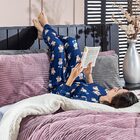 Kit Coberdrom Canelado Boston Queen 03 Peças - Dupla Face Man