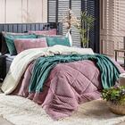 Kit Coberdrom Canelado Boston Solteiro 02 Peças - Dupla Face