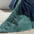 Kit Coberdrom Canelado Dupla Face Denver King 03 Peças - Mant