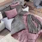 Kit Coberdrom Canelado Dupla Face Denver Solteiro 02 Peças -