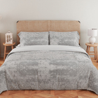 Kit Coberdrom Casal 3 Peças Aveludado com Porta Travesseiros