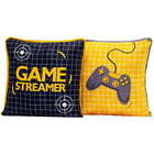 Kit Coberdrom Game Streamer Com Almofadas Solteiro 4 Peças Du
