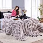 Kit Coberdrom Nevada Estampado Losangos Preto Queen 03 Peças