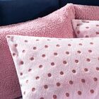 Kit Coberdrom Nevada Estampado Poá Rosê Queen 03 Peças - Dupl