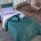 Kit Coberdrom Sereia Verde C/ Almofadas Solteiro 04 Peças - D