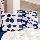 Kit Cobertor Bellagio Azul Marinho C/ Sherpa Casal Padrão 08