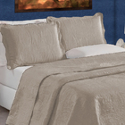 Kit Cobre Leito  150 Fios Percal Bouti Palha Casen