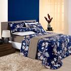 Kit Cobre Leito Amaranto Casal Dupla Face 180 Fios 3 Peças -