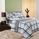 Kit Cobre Leito Amaranto King Dupla Face 180 Fios 3 Peças - C