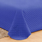 Kit Cobre Leito Azul Casal Padrão 5 Peças Matelado Clássico 2