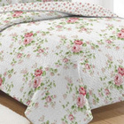 Kit Cobre Leito Boutis Queen Padrão 3 Peças Matelado  Vermelh