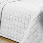 Kit Cobre Leito Branco Casal Padrão 3 Peças 2,60m X 2,40m