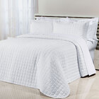 Kit Cobre Leito Branco King Size 200 Fios 100% Algodão 3 Peças