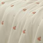 Kit Cobre Leito Bristol Queen Percal Bordado 180 Fios C/ Jogo