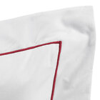 Kit Cobre Leito Casal Estampado Floral Vinho 200 Fios + Jogo