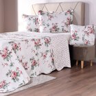 Kit Cobre Leito Casal Lady Com Porta Travesseiros Ultrassonic