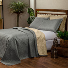 Kit Cobre Leito Casal Padrão Felícia 03 Peças Tecido Dupla Fa