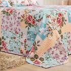 Kit Cobre Leito Casal Padrão Piquet 03 Peças Tiffany